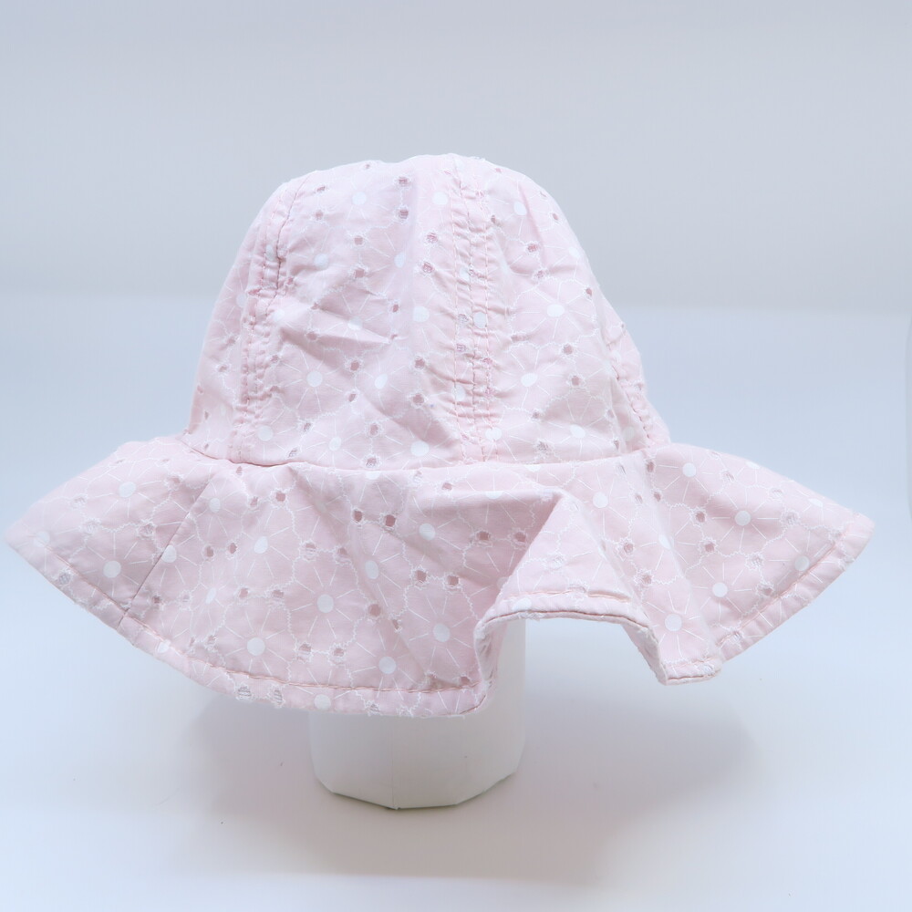 Unknown Brand Girls Pink Sun Hat size: 6-12 Months